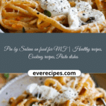 One-Pot Creamy Tomato Spinach Pasta (Lightened-Up)