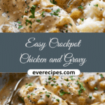 Easy Crockpot Chicken and Gravy