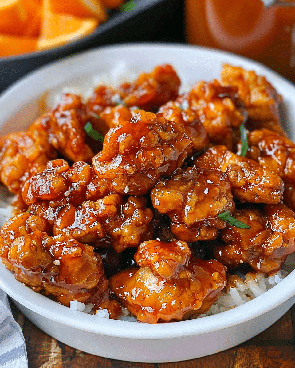 3-Ingredient Orange Chicken (Orange Marmalade BBQ)