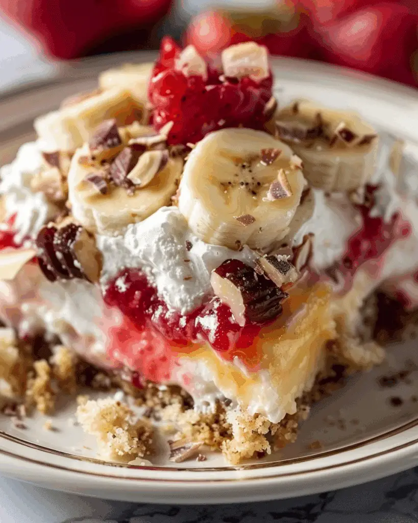 Banana Split Dump Cake
