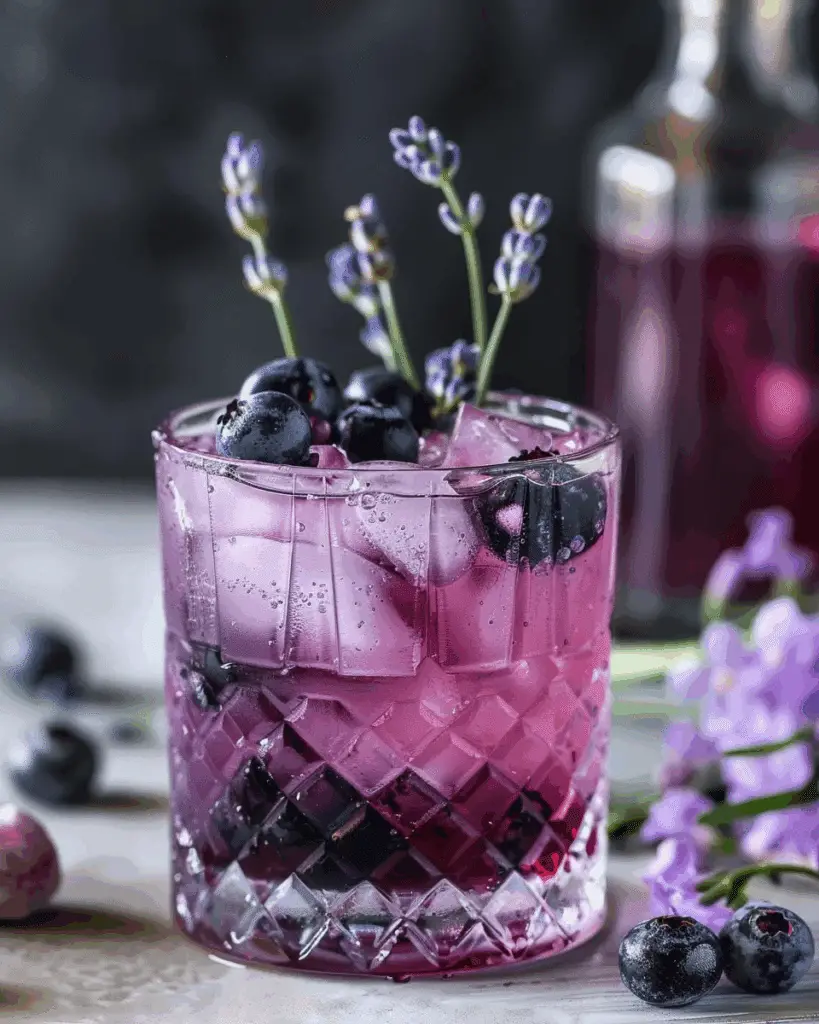 Blueberry Lavender Gin