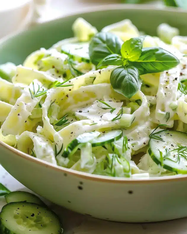 Healthy Cucumber Pasta Salad