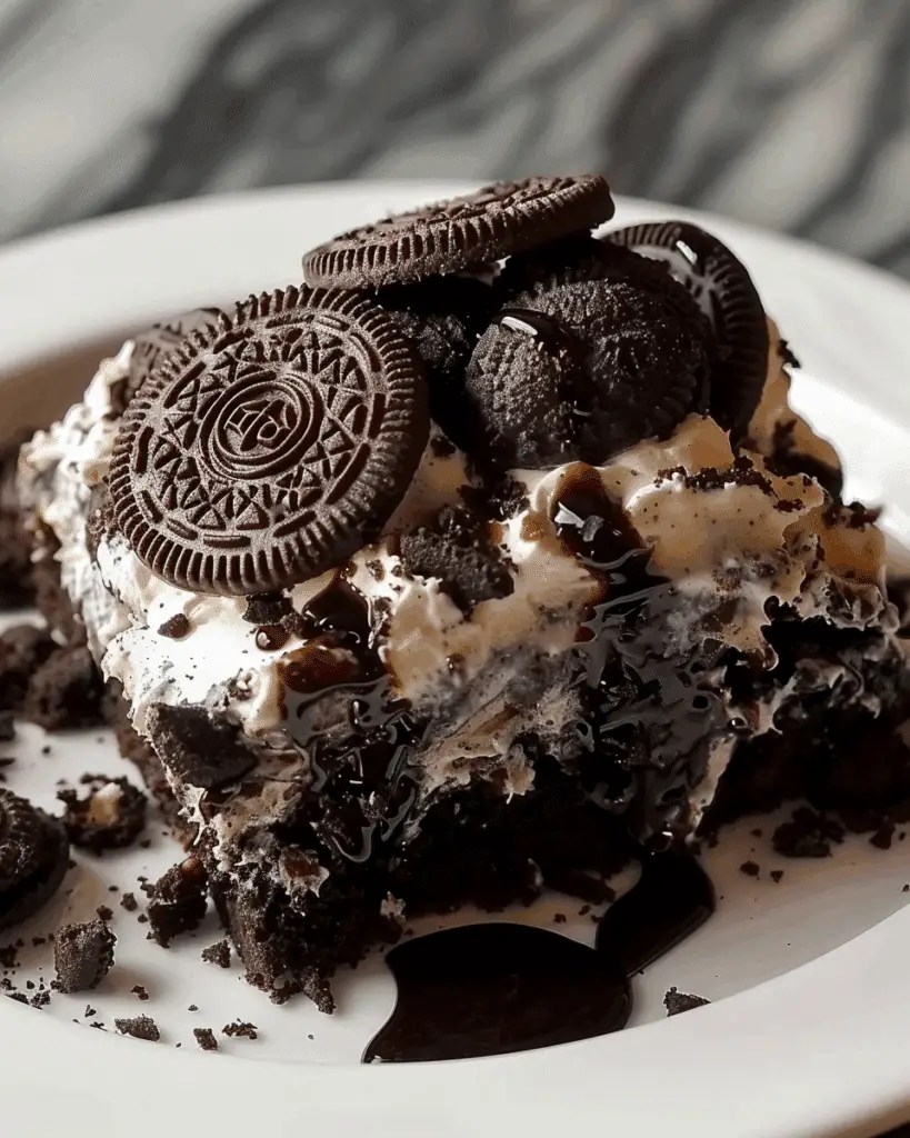 Oreo Dump Cake