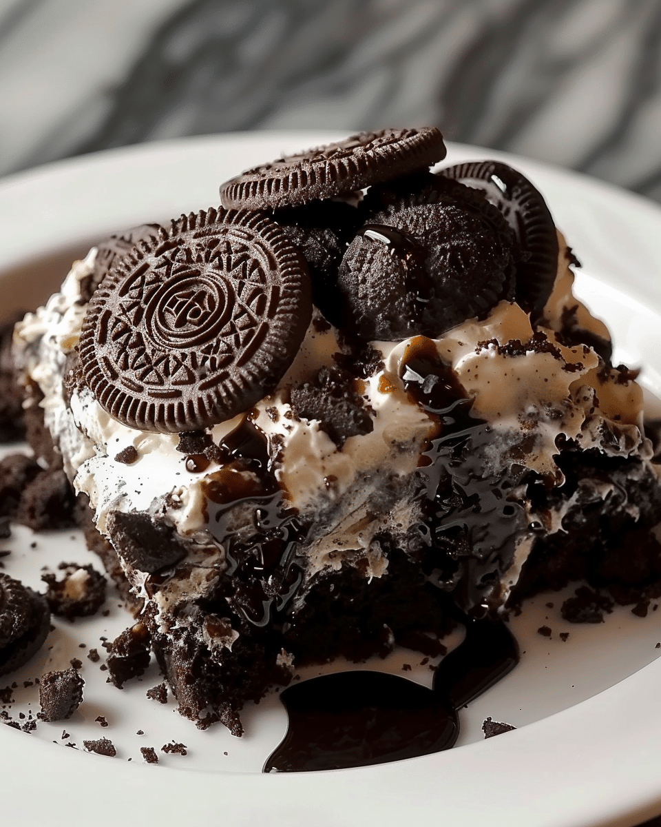 Oreo Dump Cake
