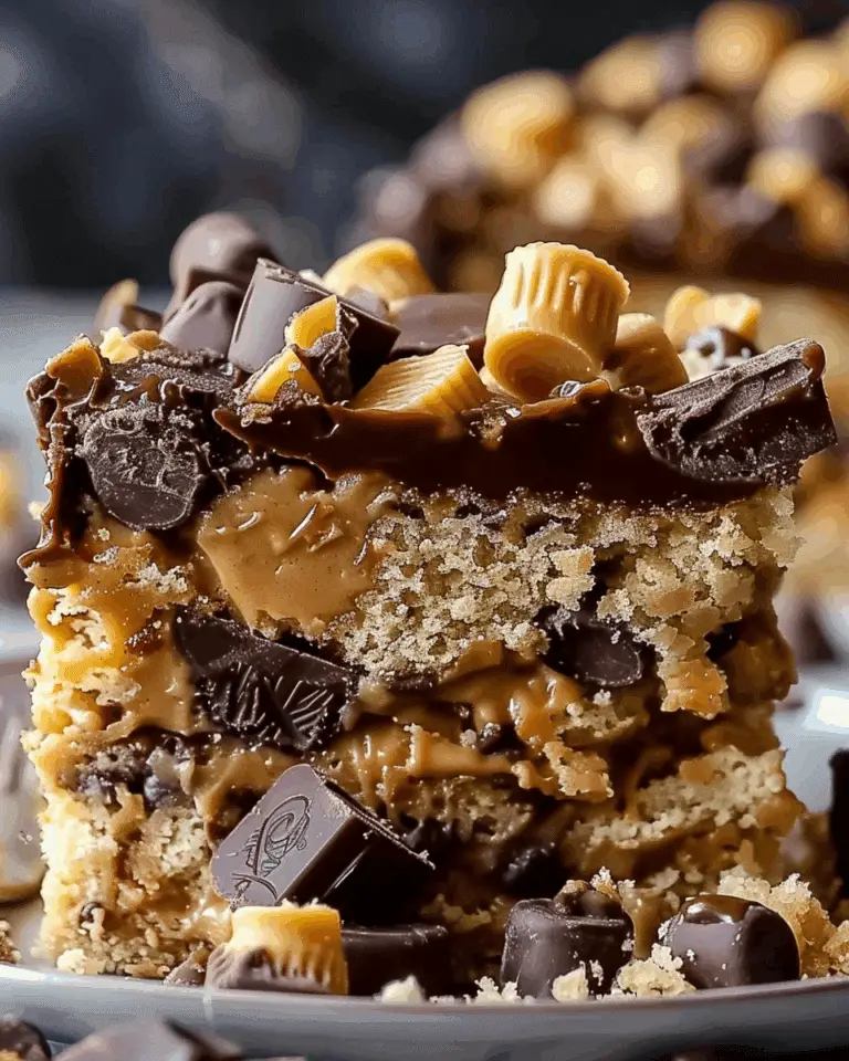 Peanut Butter Cup Dump Cake