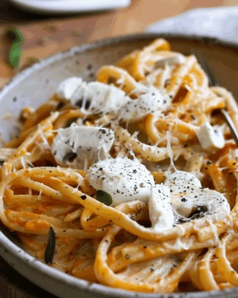 One-Pot Creamy Tomato Spinach Pasta (Lightened-Up)