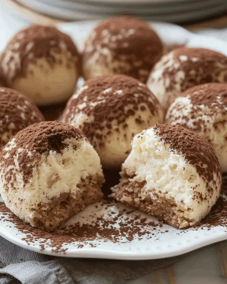 10 Minute Tiramisu Balls: Quick and Delicious Treats