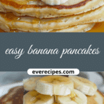 Easy Banana Pancakes