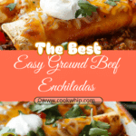 Easy Ground Beef Enchiladas