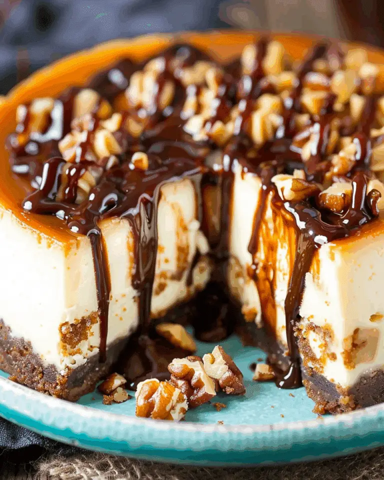 Turtle Cheesecake