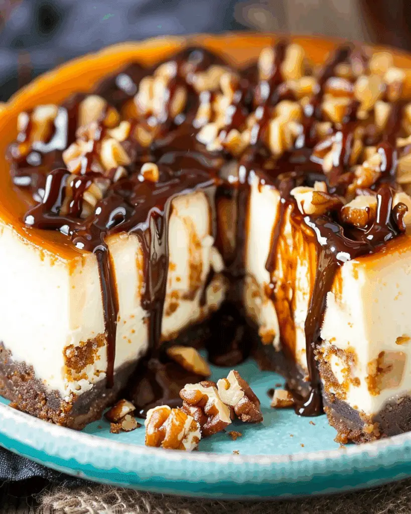 Turtle Cheesecake