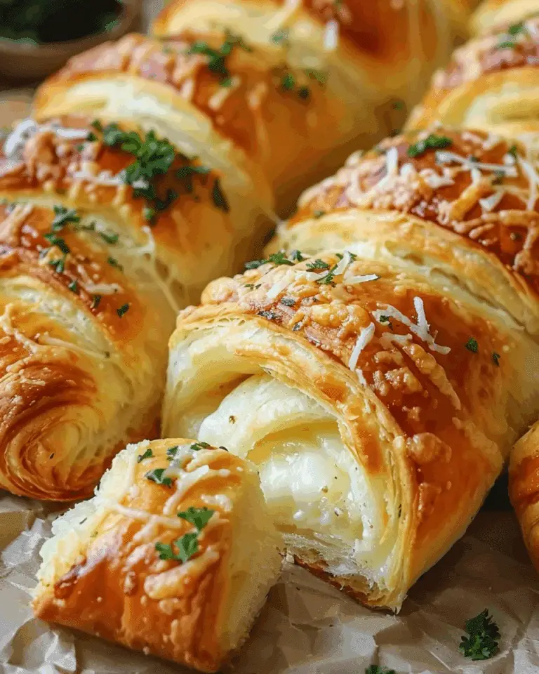 Cheesy Garlic Crescent Rolls