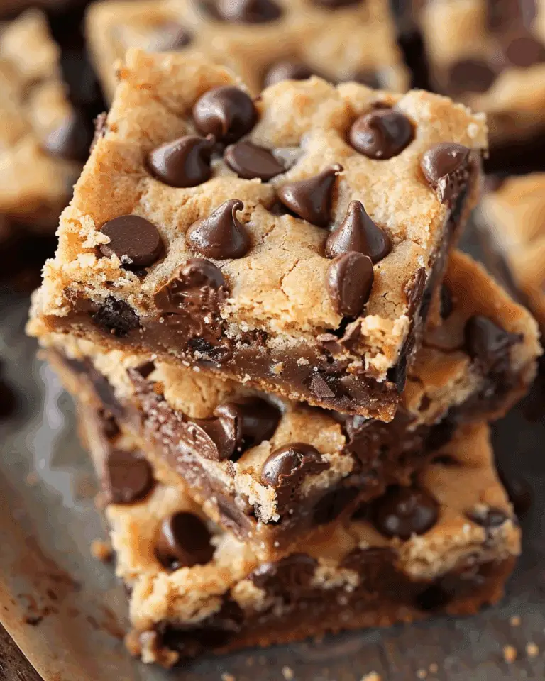 Chocolate Chip Cookie Bars