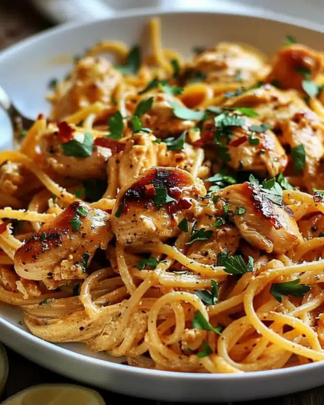 Cowboy Butter Chicken Linguine