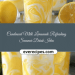Condensed Milk Lemonade: Refreshing Summer Drink Idea