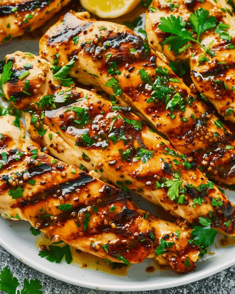 Grilled Honey Mustard Chicken