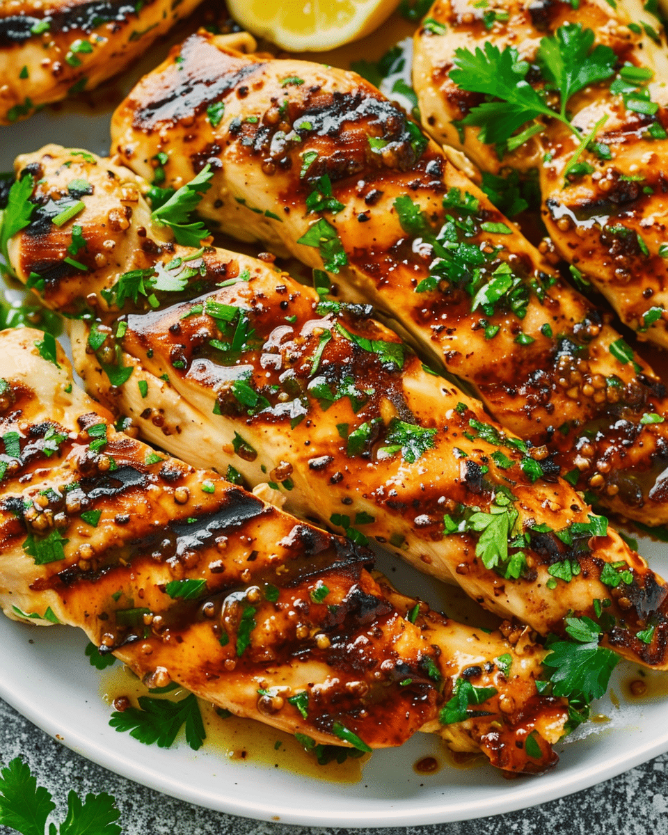 Grilled Honey Mustard Chicken