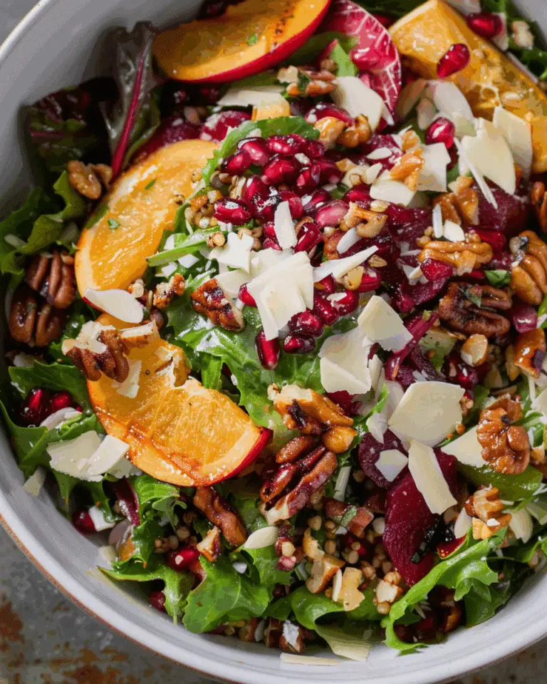 Fall Harvest Salad (Vegan)