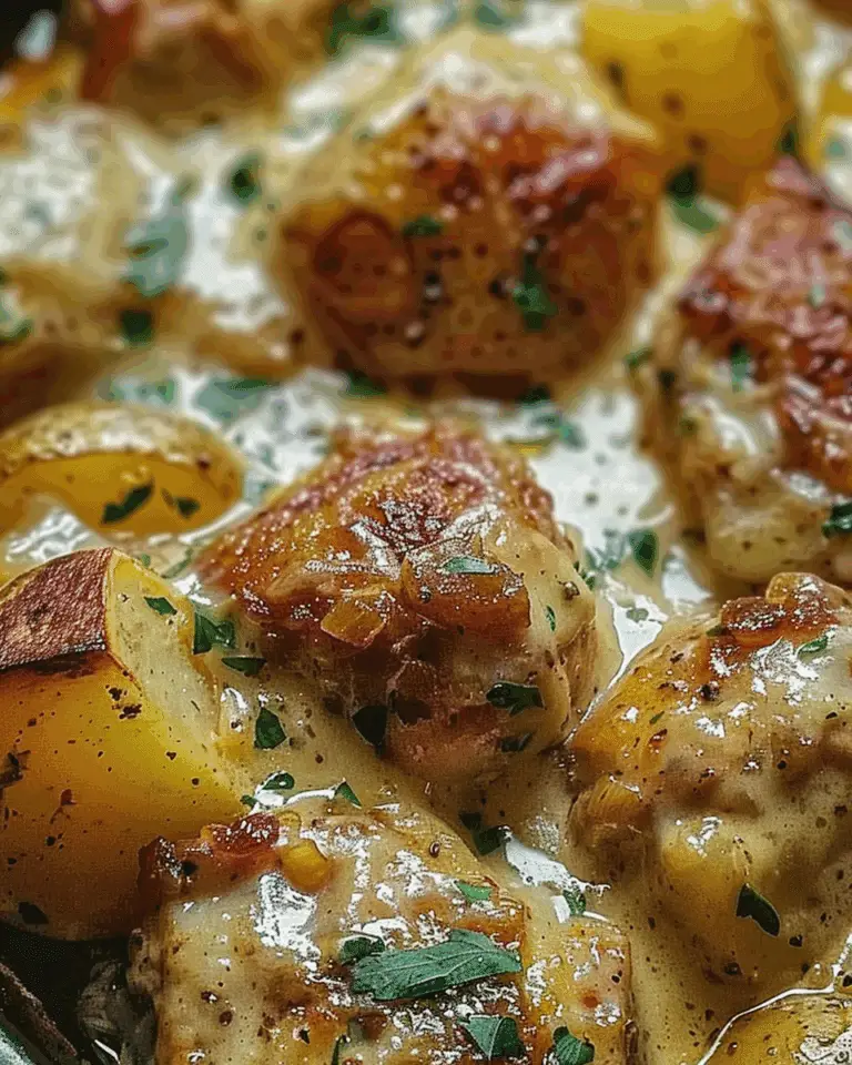 Garlic Parmesan Crockpot Chicken and Potatoes