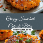 Crispy Smashed Carrot Bites