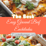 Easy Ground Beef Enchiladas