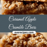 Caramel Apple Crumble Bars