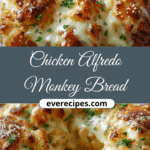 Chicken Alfredo Monkey Bread