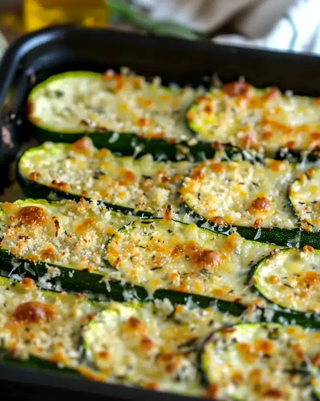 Crispy Baked Parmesan Zucchini