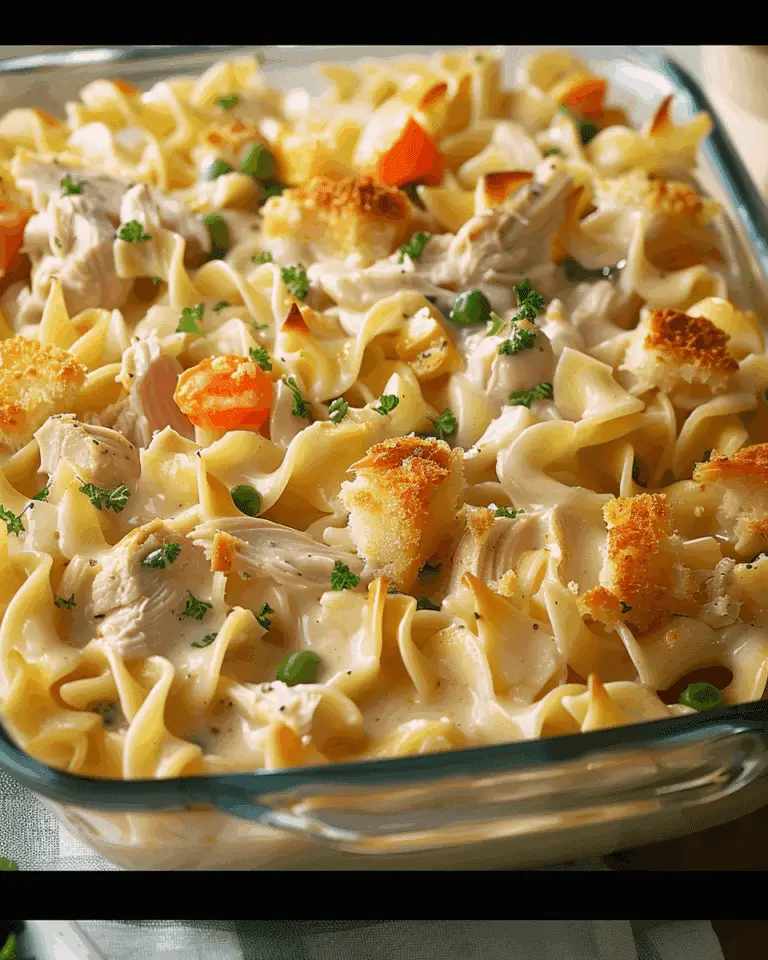 Classic Chicken Noodle Casserole