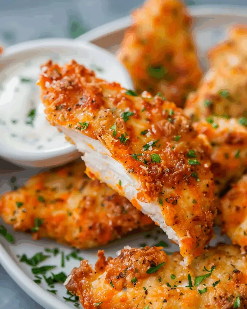 Healthy Baked Chicken Strips