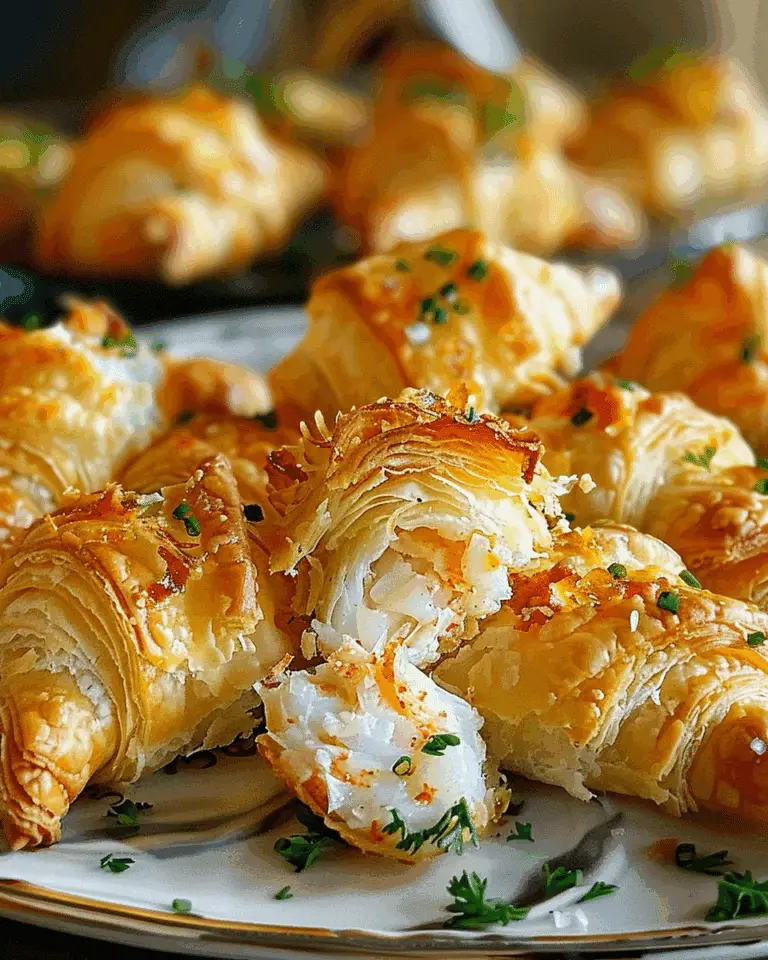 Irresistible Crab Crescent Bites for Your Next Party