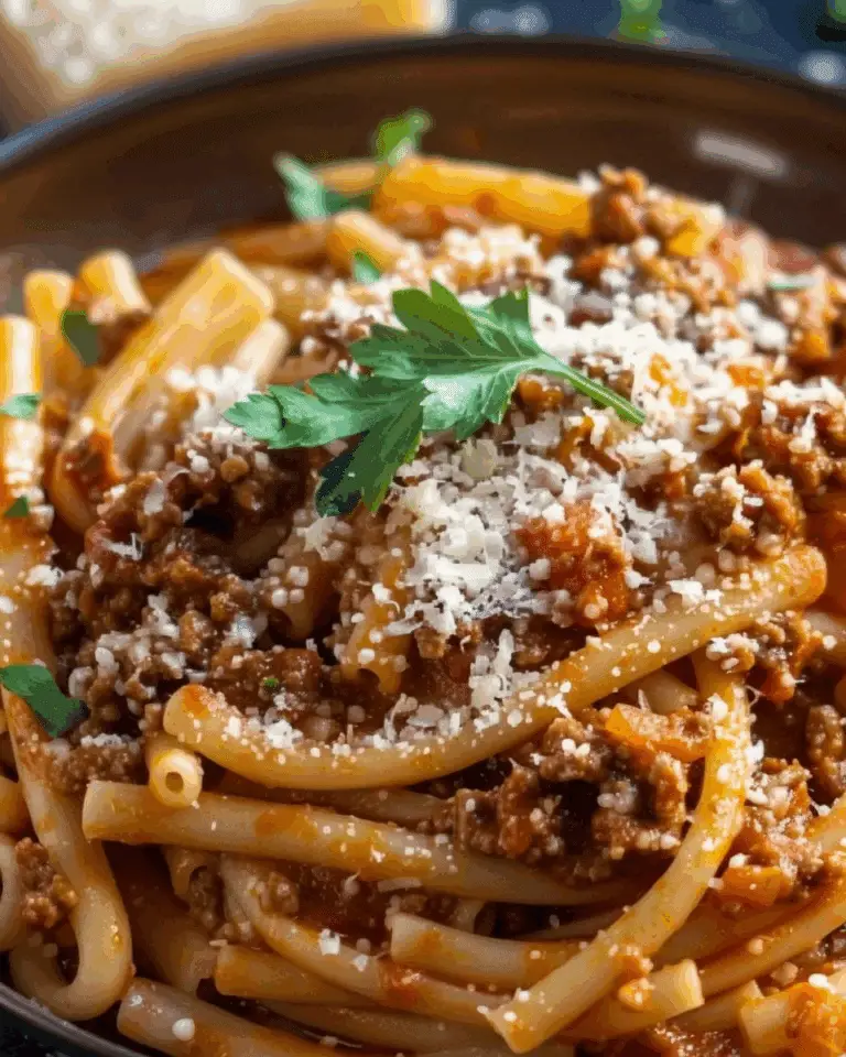 Pasta Bolognese (Classic Italian)