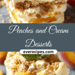 Peach Cobbler Cheesecake Bars