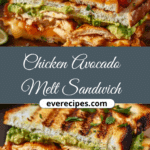Chicken Avocado Melt Sandwich
