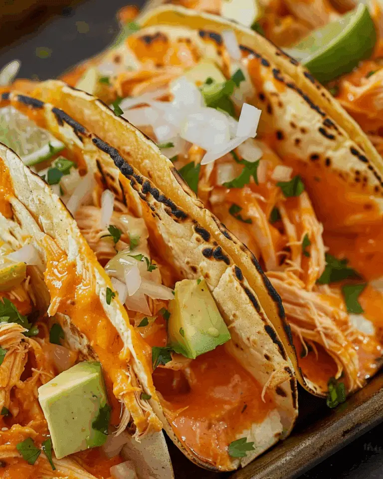 Buffalo Chicken Tacos