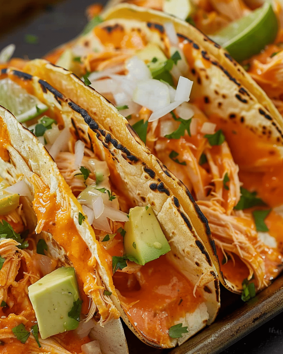 Buffalo Chicken Tacos