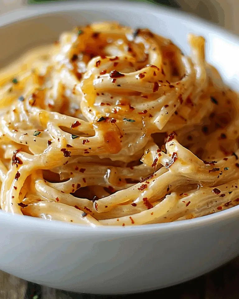 Caramelized Onion Pasta