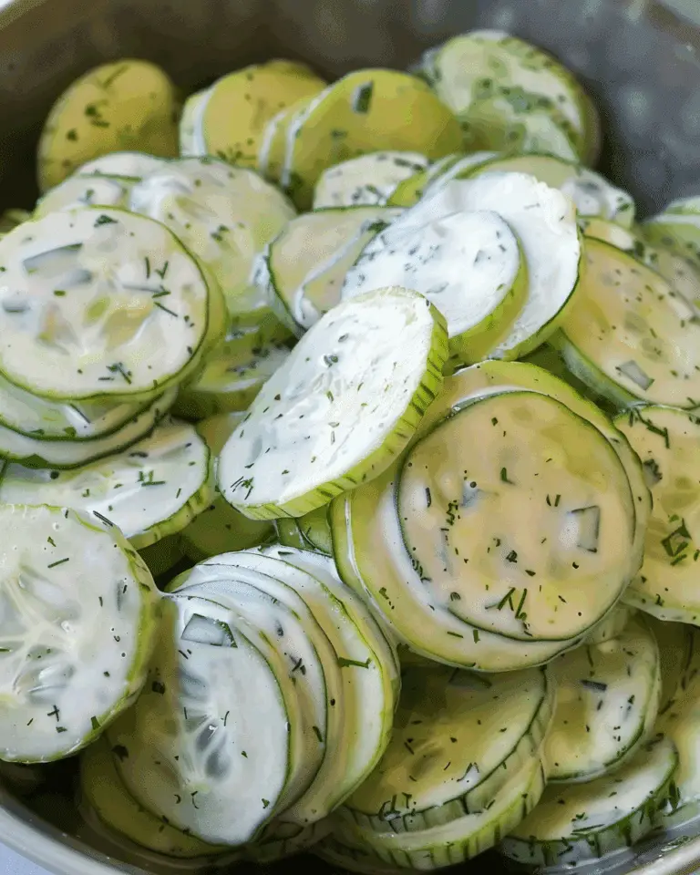 Creamy Cucumber Salad