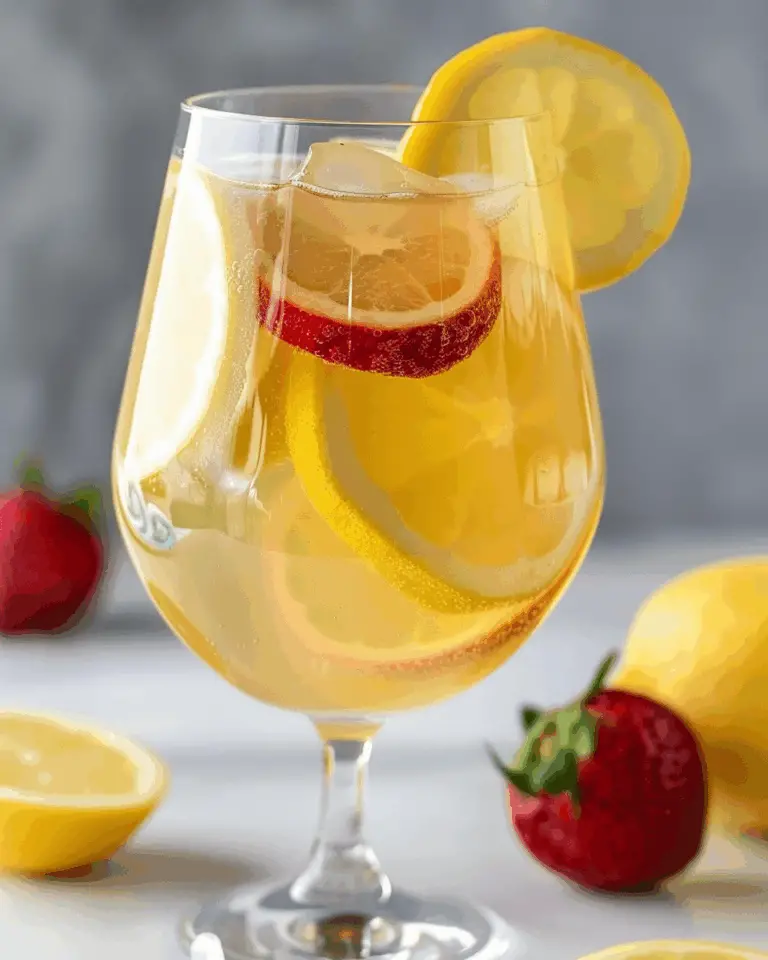 Limoncello Sangria – A Bright & Citrusy Twist on a Classic