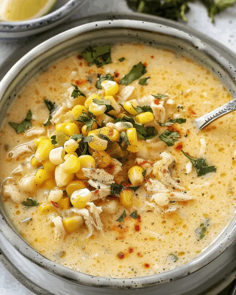 Mexican Street Corn Soup