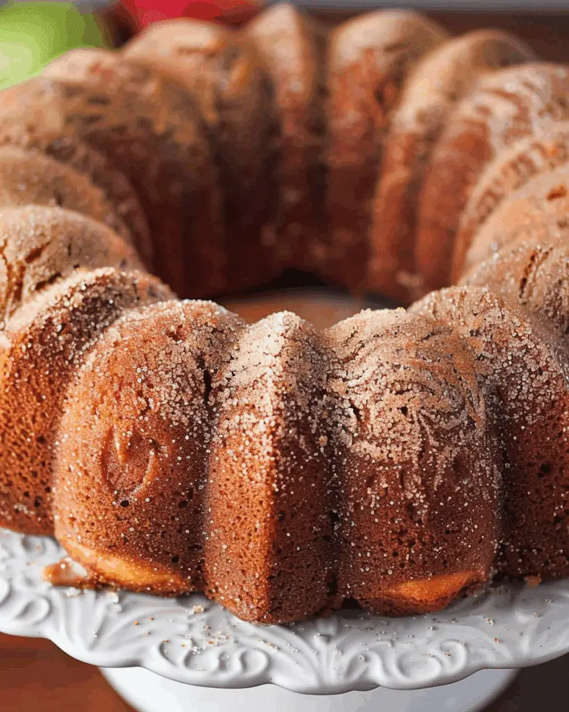Apple Cider Donut Cake