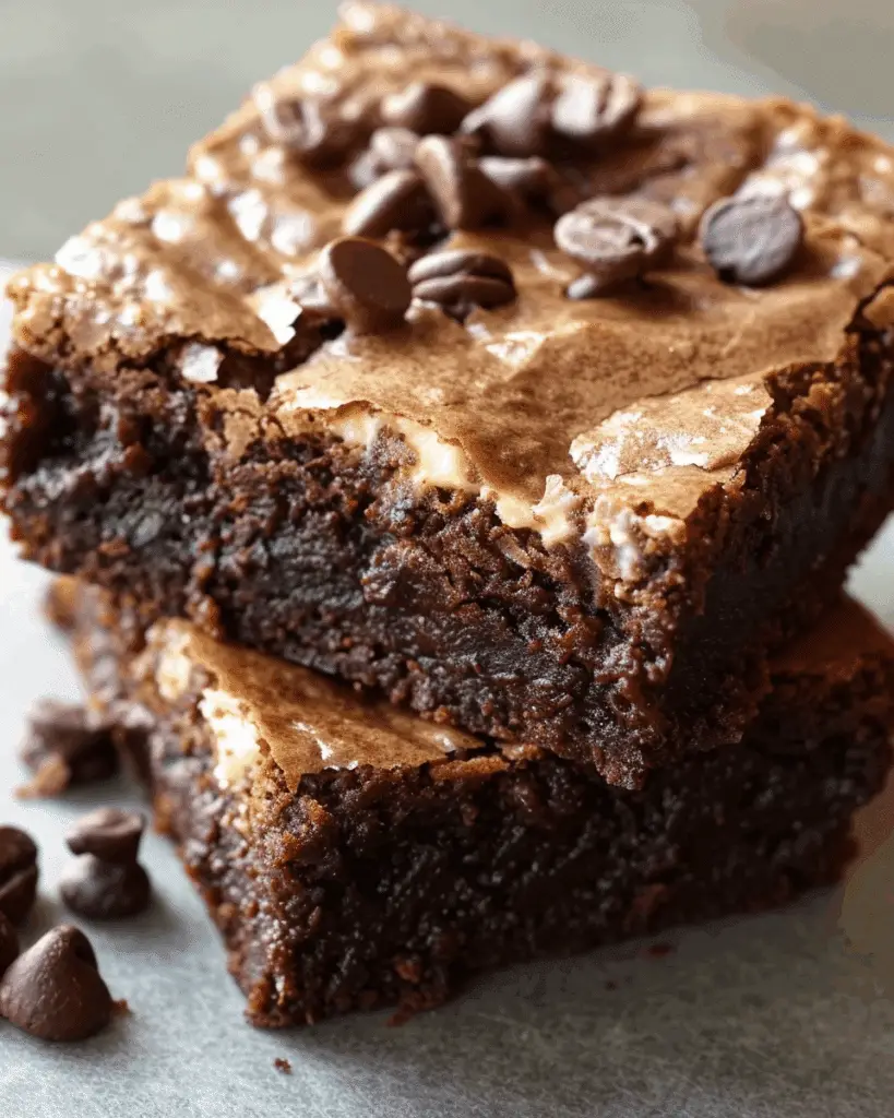 Espresso Mascarpone Ricotta Brownies