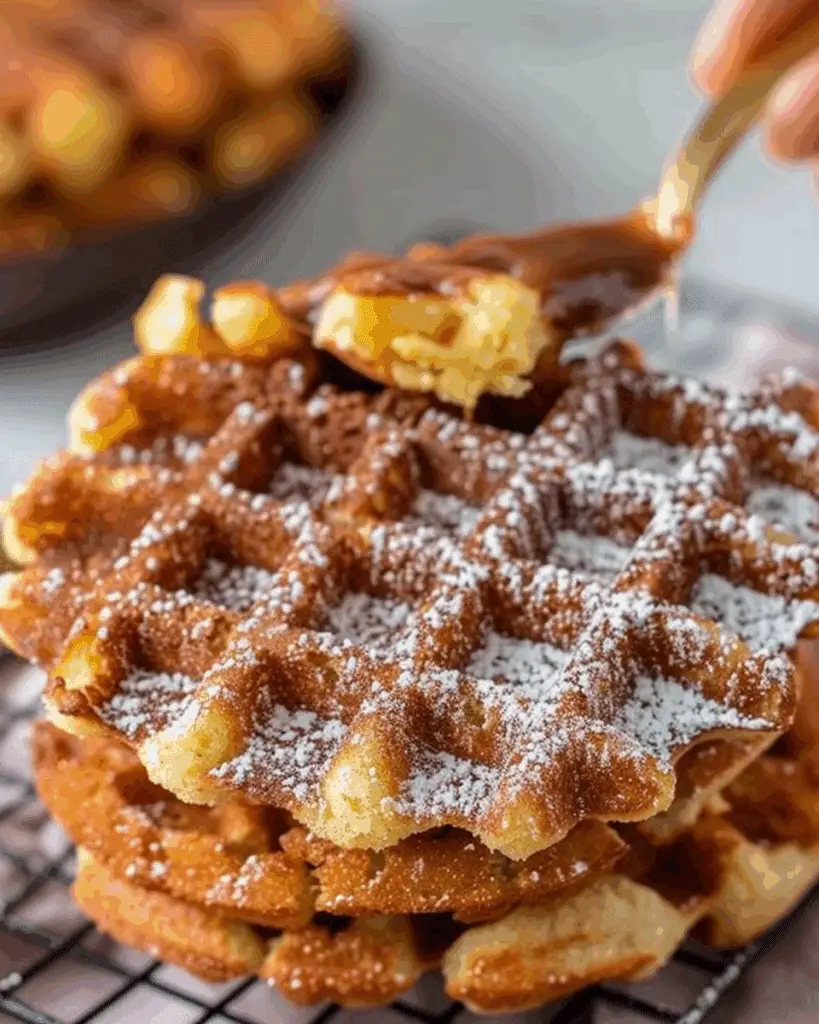 Keto Churro Chaffle