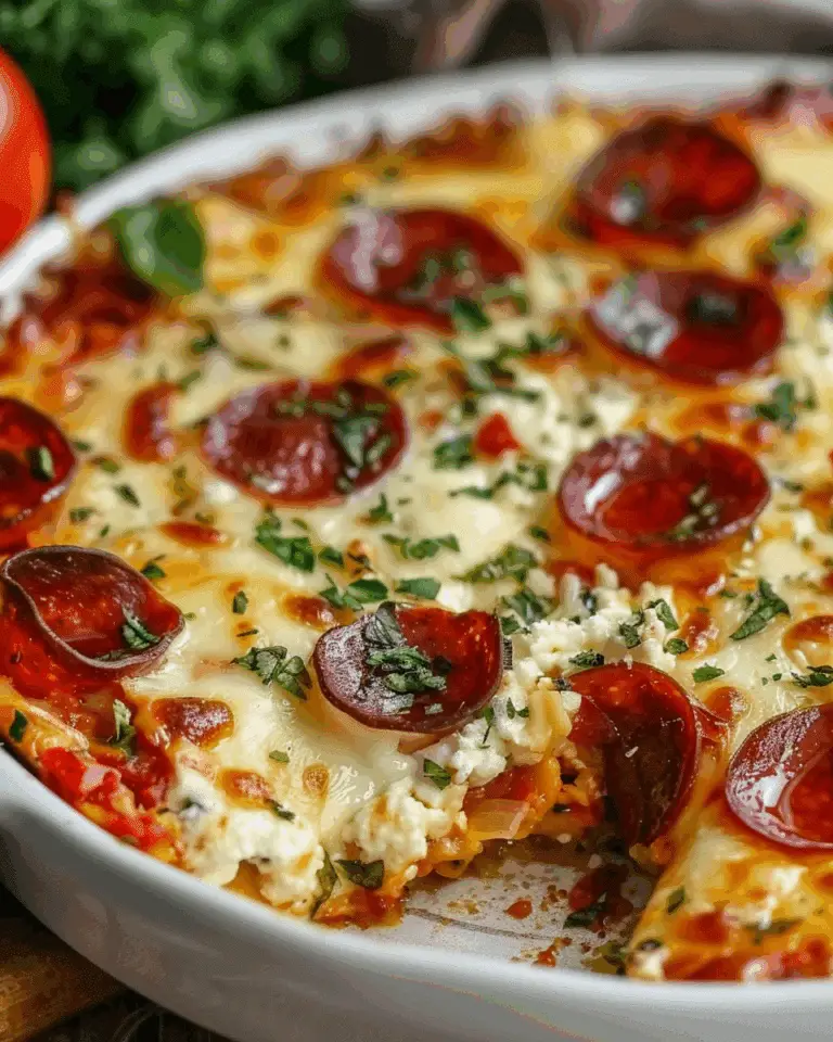 Pizza Style Cottage Cheese Bake