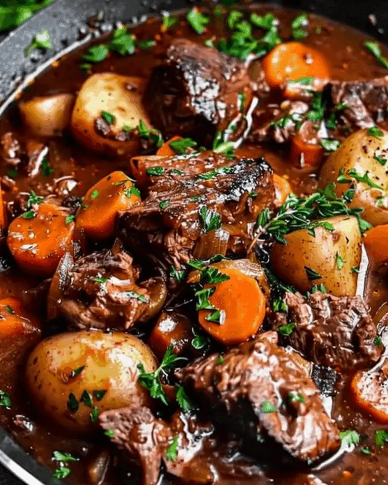 Slow Cooker Beef Bourguignon