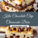 Keto Chocolate Chip Cheesecake Bars
