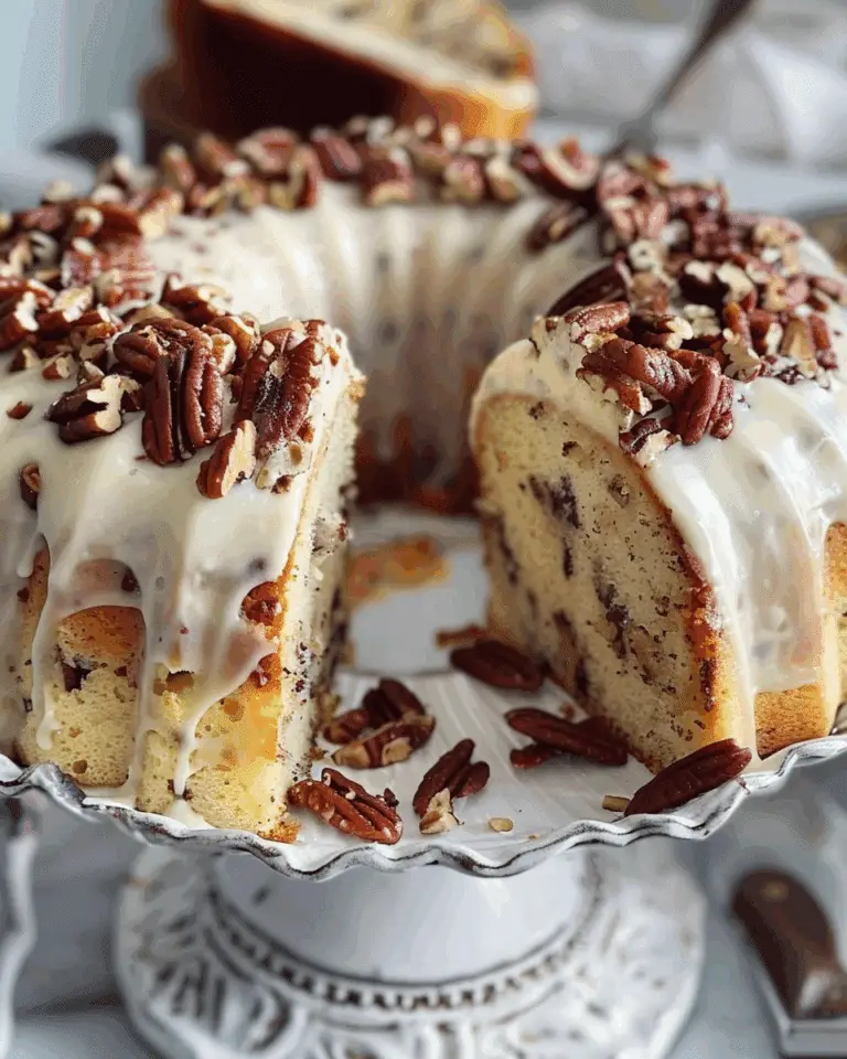 Butter Pecan Pound Cake