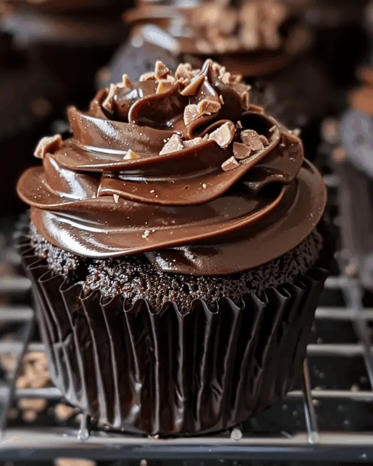 Chocolate Fudge Cupcakes