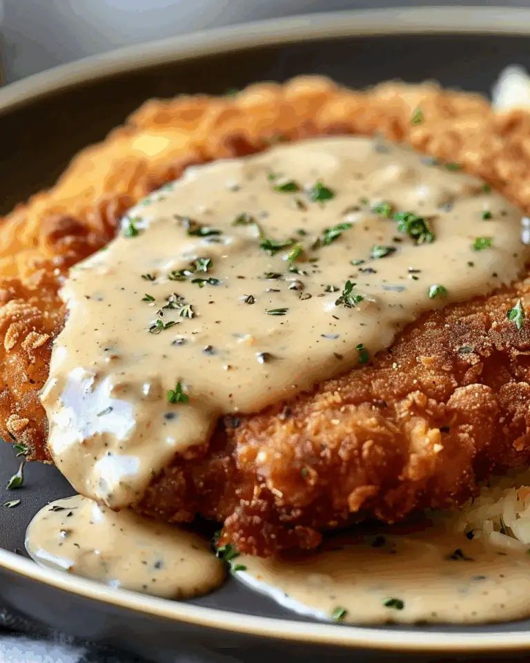 Crispy Buttermilk Chicken Fried Steak with Country Gravy