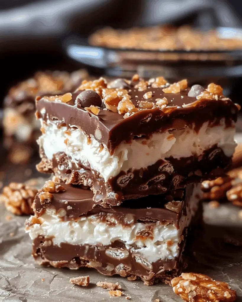 Homemade 3 Musketeers Bars Light